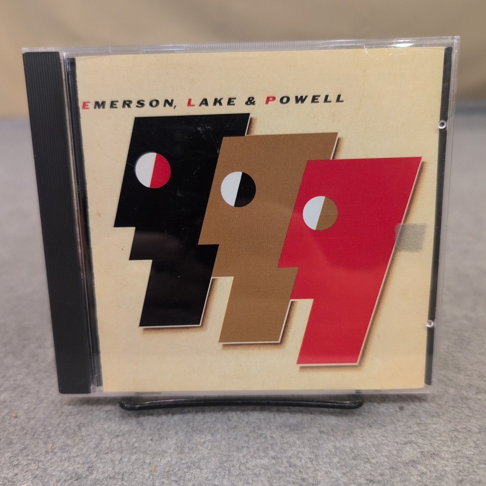 Emerson Lake & Powell Self-Titled CD‎ 1986 Polydor 829 297-2 Progressive Rock